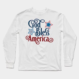 God Bless America Long Sleeve T-Shirt